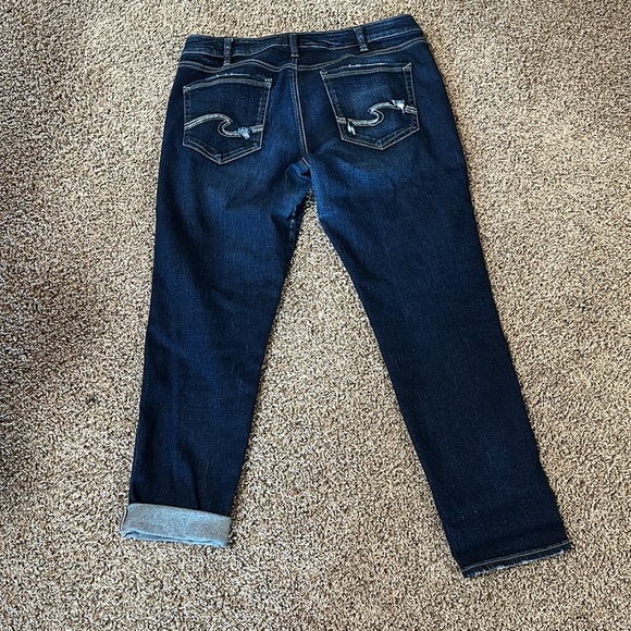 Silver crop jeans - Picture 4 of 4